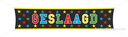 Folat Framgångsrik prismatisk banner 180x40cm 8714572635110