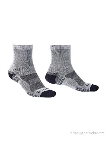 Bridgedale herr vandring lätt merino prestanda 3/4 besättning originalstrumpor 610306136633