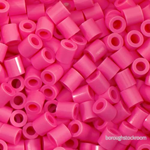 Vaessen Kreativa säkringspärlor, rosa, set med 1100 delar för gör det själv hantverk barn, att göra smycken, hemmagjorda dekorationer och andra hantverksidéer, 5 mm 5009 010 8716052227846