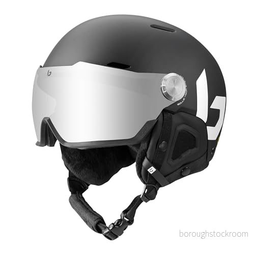 bollé MIGHT VISOR svart matta S 5255 cm brun pistol katt 2, skidhjälm, medium, unisex vuxna 54917356170