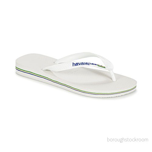 Havaianas Unisex Brasil-logo (Mini Me), Wit, VK kind 9 7891109342305