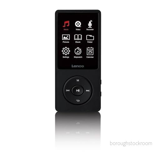 Lenco Xemio-669BK MP3-spelare 8 GB 8711902080978