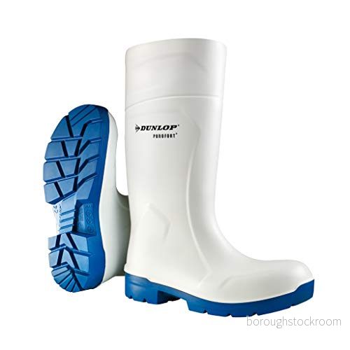 Dunlop Protective Footwear Purofort FoodPro MultiGrip safety unisex vuxna gummistövlar, vit 45 EU 8713197041887