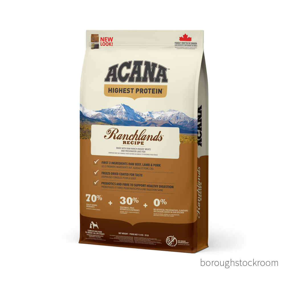Acana Ranchslands Highest Protein 11.4kg 64992543112