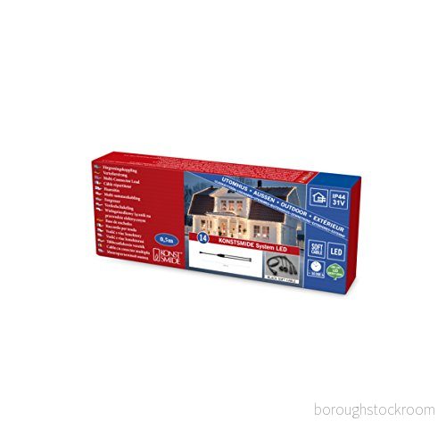 Konstsmide 4802 007 Förgreningskoppling 1 2, 31V Svart kabel 7318308020075