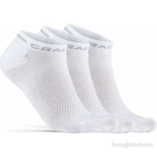 Craft Core Dry Shafless Sock - 3-pack Vit 34/36 7318573513395