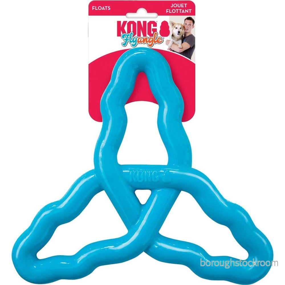 KONG Dog Toy Flyangle Assorted Colors Large 35585495323