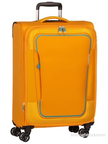 American Tourister Spinner EXP TSA PULSONIC Sunset Yellow 68 Unisex Vuxna, Yellow, 68, MIG 5400520204158