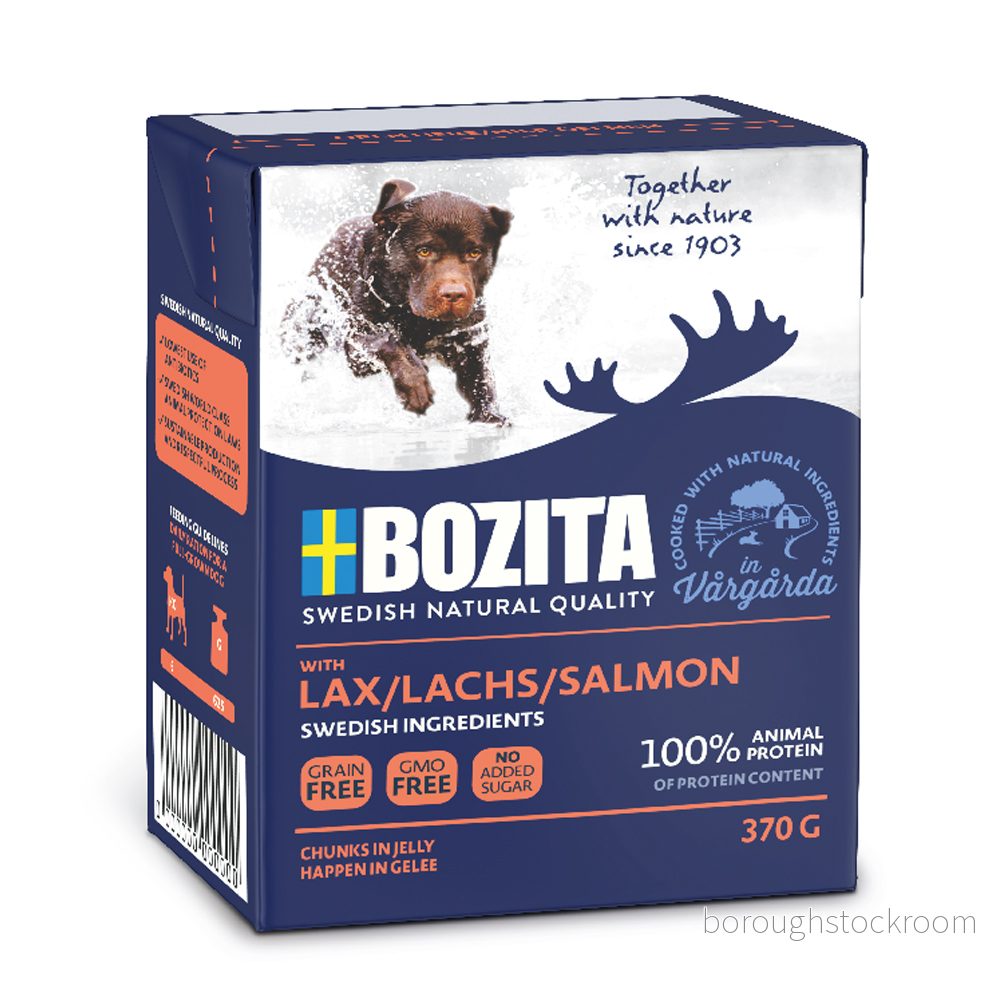 Bozita Våtfoder Hund Lax 370 g 7300330042606