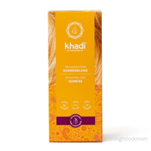 Khadi Örthår örtgryning färg (soluppgång) 100 g 4260378049797