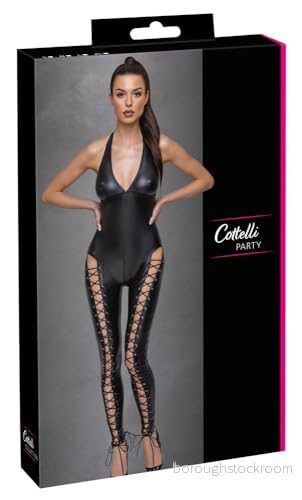 Cottelli PARTY Jumpsuit XL Svart 4024144184392