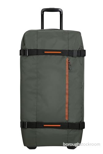 American Tourister Urban Track, resväska med 2 hjul, 68 cm, 84 L, grön (Dark Khaki) 5400520161642
