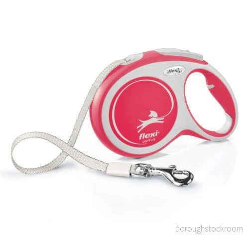 Flexi New Comfort L Tape Leash 8m 50kg Red 4000498043806