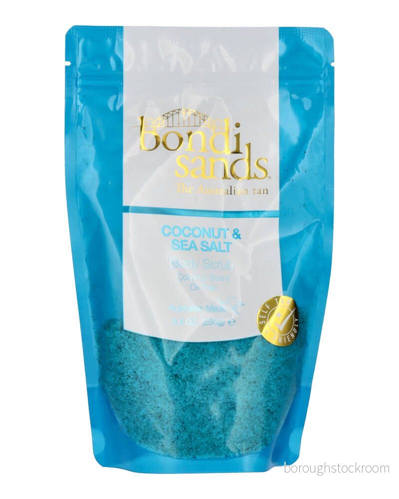 Bondi Sands Coconut & Sea Salt Body Scrub, Kroppsskrubb med kokos och havssalt 850278004800