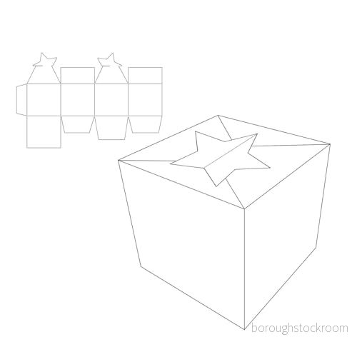Vaessen Creative DIY Presentbox, Silver, 13 x 20,3 cm 8716052222100