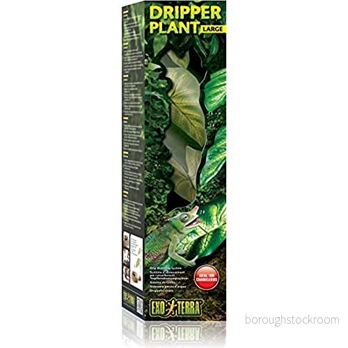 Exo Terra Dripper Plant, droppväxt, droppbevattningssystem med pump, stor, L (1 pack) 15561224925