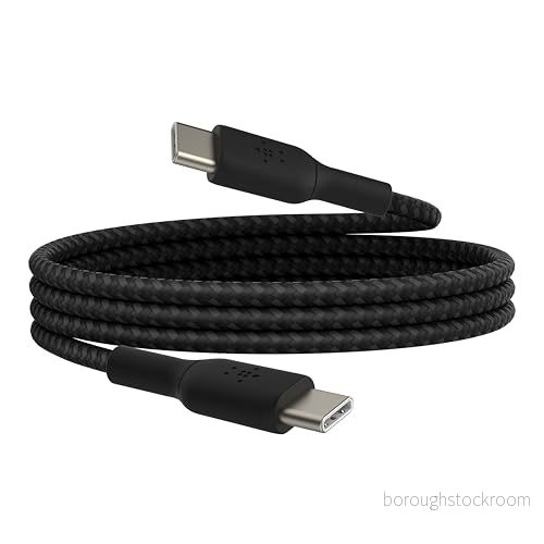 Belkin Boost Charge USB C Braided Cable 1 Meter Svart 745883788279