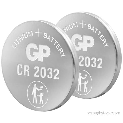 GP Knappcellsbatteri Lithium CR2032 (2 pack) 4891199139192