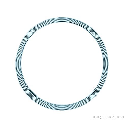 Vaessen Creative Aluminium platt tråd 5 x 1 mm m isblå, 8716052146291