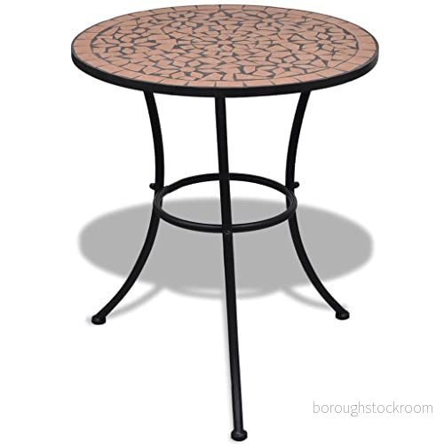 Cafébord terrakotta 60 cm mosaik 8718475910886