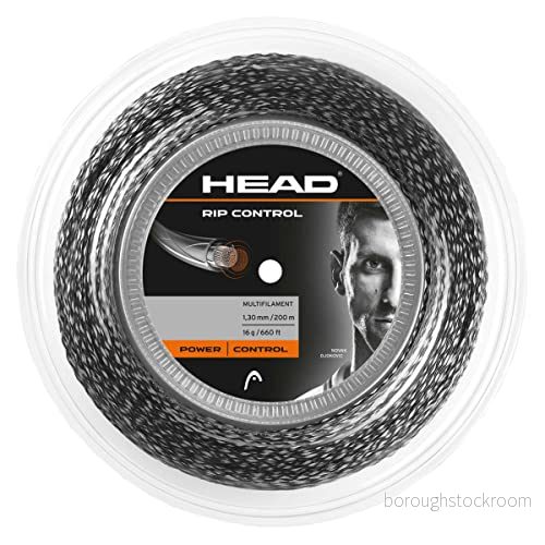 HEAD Huvud unisex Rollo Rip kontrollrulle 03/04 racket sträng flerfärgad/svart, storlek 17 724794523629