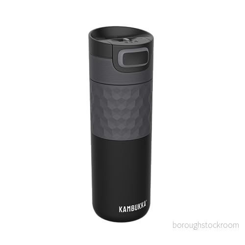 Kambukka Etna Termosmugg, Rostfritt Stål, Svart, Silver, 500 ml 5407005140079