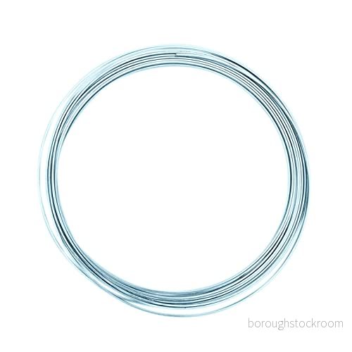 Vaessen Creative Platt aluminium tråd 3,5 x 1 mm 5 m isblå, 8716052151516