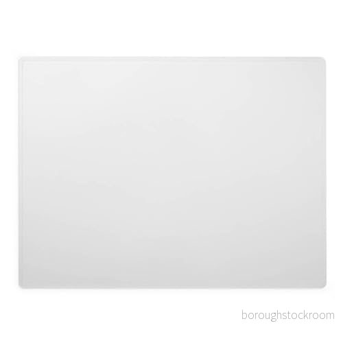 Durable skrivbordsunderlägg med dekorativt spår, 53 x 40 cm, bländfri, halkfri, PP, transparent, 712219 4005546731070
