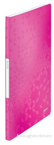 Leitz WOW Demopärm – A4 – 20 fickor – Rosa metallic – 46310023 4002432106066 Leitz WOW Demopärm – A4 – 20 fickor – Rosa metallic – 46310023 4002432106066