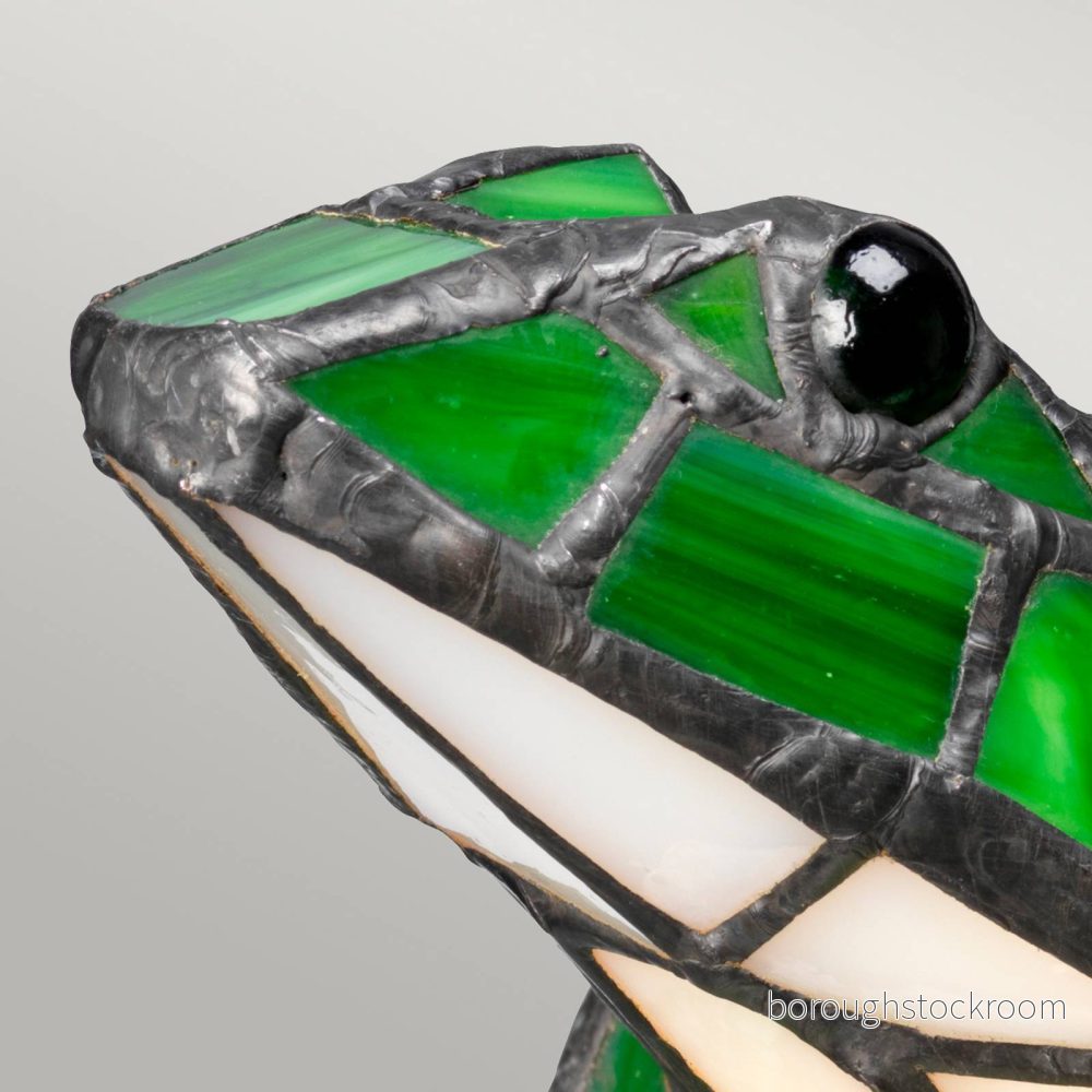 Elstead Dekorativ LED lampa Frog i Tiffany look 5024005683216