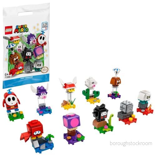 LEGO 71386 Super Mario karaktärs serien, samlarleksak, 1 enhet (slumpmässigt utvald stil) 5702016913378