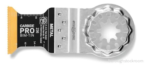 FEIN E-Cut Carbide Pro Sågblad - 1 st - 32 mm Bredd - 40 mm Längd - Starlock - TiN-belagd 4014586427799