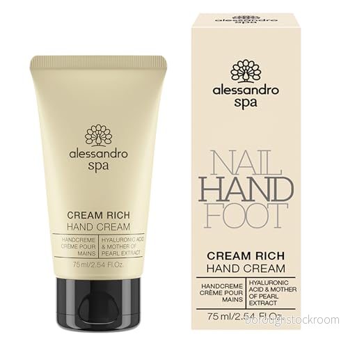 Alessandro Spa Cream Rich Hand 75 ml 4025087340074