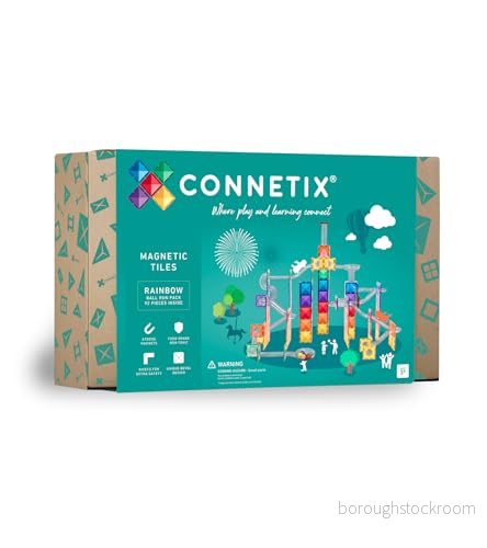 Connetix Byggsats Pastel Ball Run 92 Delar CT-R-00092-BR 850036293149