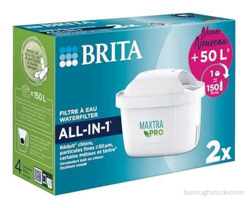 Brita 1050413 vattenfilter maxtra pro 2 st all in 1 4006387120450