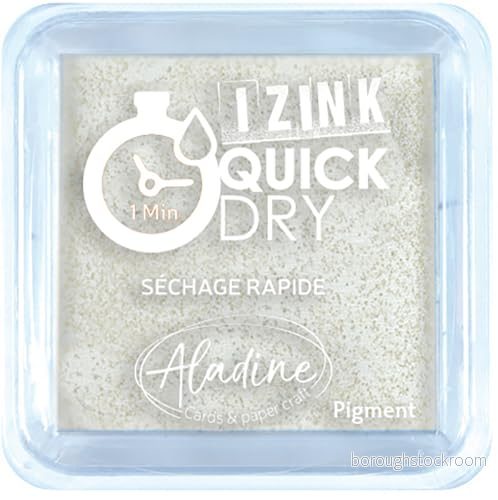 Aladine Izink Quick Dry bläck, vit, 5 x cm 3660016195472