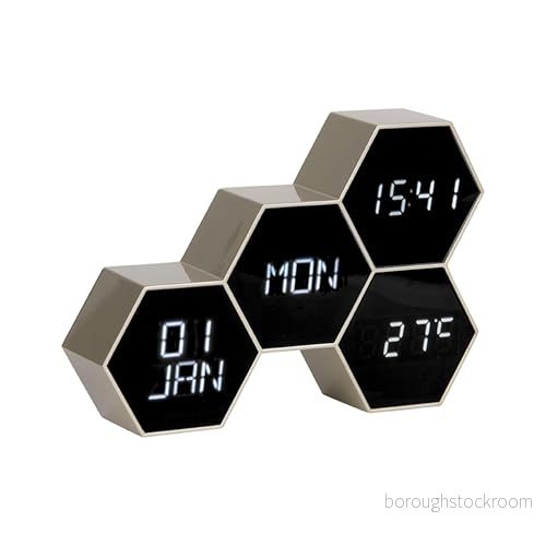 Karlsson Digitala väckarklockor KA5805GD, guld 8714302659102