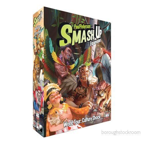 Alderac Entertainment Smash Up World Tour Culture Shock Card Game Standalone Expansion For 2 4 Players From Ages 14+ English 729220055170