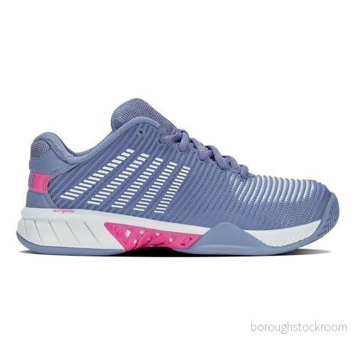 K Swiss Performance Dam Hypercourt Express 2 tennissko, Infinity/Blue Blush/Carmine Rose, 39 EU, Infinity Blue Blush Carmine EU 196483305838
