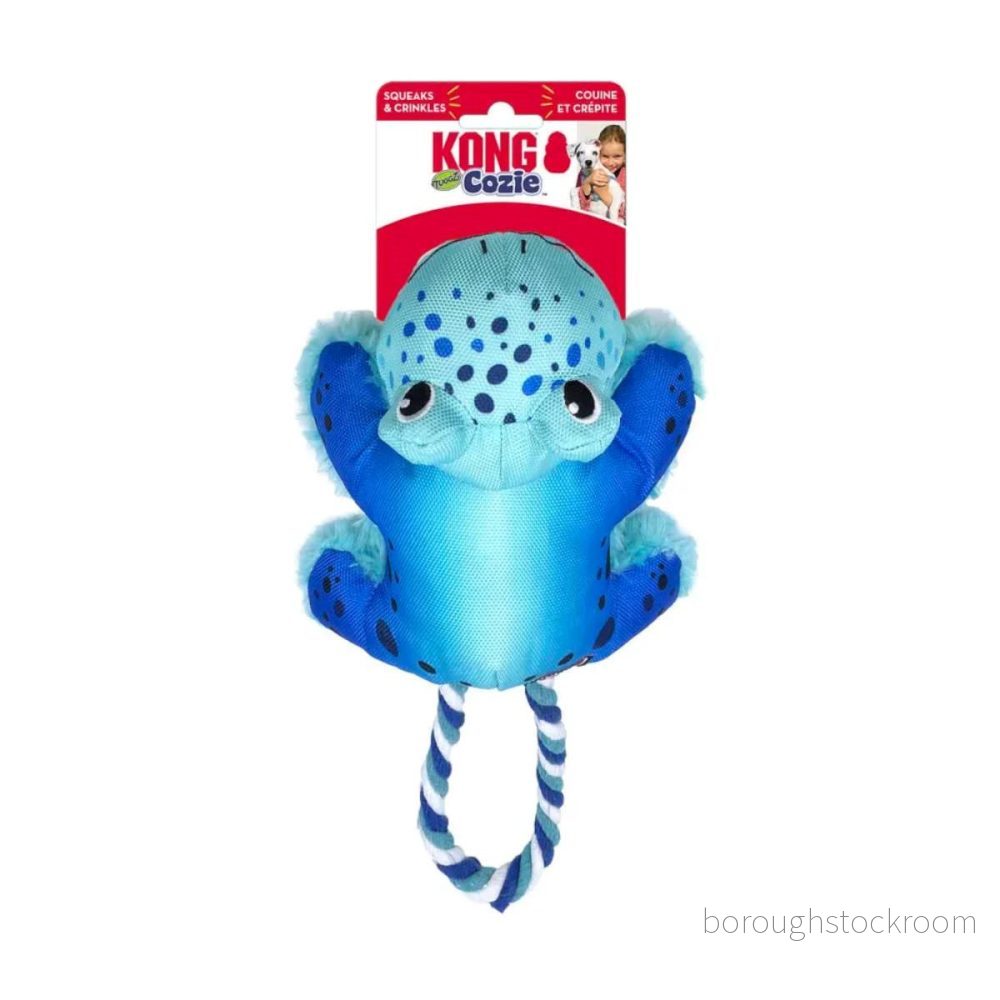 Kong Cozie Tuggz Frog S/M 25 cm 35585509044