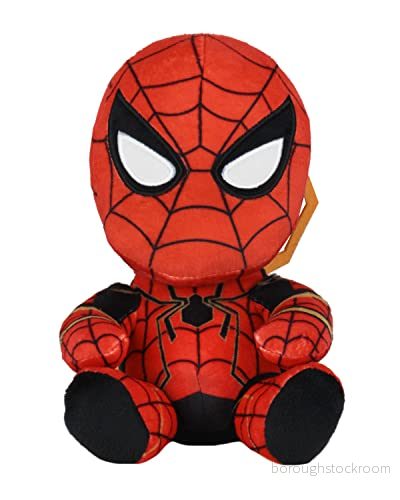 Rubies plyschleksak Kidrobot Iron Spider, Marvel Avengers, plyschdocka, leksak för barn, 20 cm plyschfigur present, födelsedag, samlare och fest 883975156152