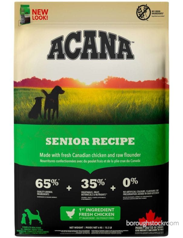 Acana Senior Recipé 11.4 kg 64992510114