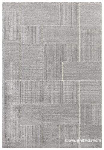 Elle Decor kort flor matta Castres ljusgrå kräm, 120 x 170 cm 4260578027908