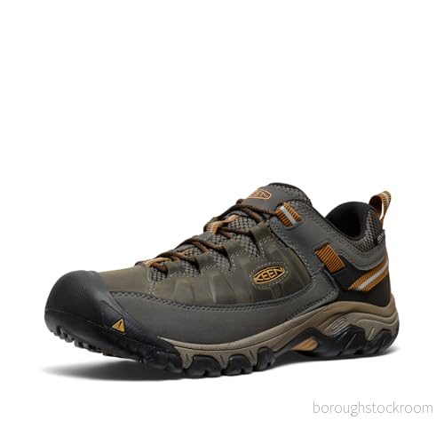 Keen Targhee III WP Hikingskor, Storlek: 42.5, Black olive/golden brown Skinn/syntet 887194984763
