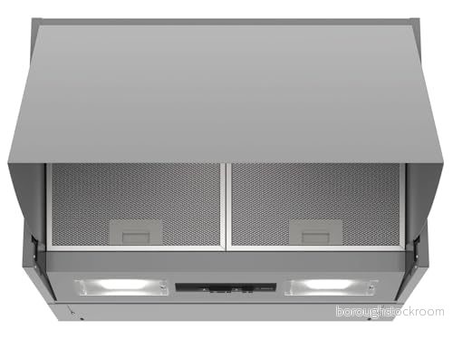 Bosch Serie 2 DEM63AC00 Kåpa integrerad bredd: 60 cm djup: 27.1 utsug och återcirkulering ( ) silver 4242005041091