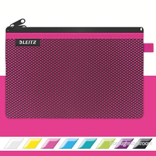 Leitz WOW Fodral Med Två Fickor - Large 23x15 cm - Rosa - 40130023 4002432122578