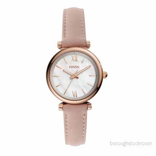 Fossil Carlie MINI Klocka, Storlek: One Size, Nude 4013496911589