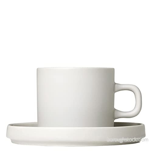 Blomus Set of 2 Coffee Cups 4 pcs. Pilar Kopp Moonbeam H: 7 x W: 11 Ø: 8 cm, V: 200 ml 4008832773419
