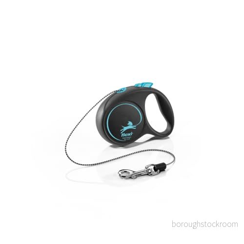 Flexi Black Design XS leash 3 m 8 kg blue 4000498033234