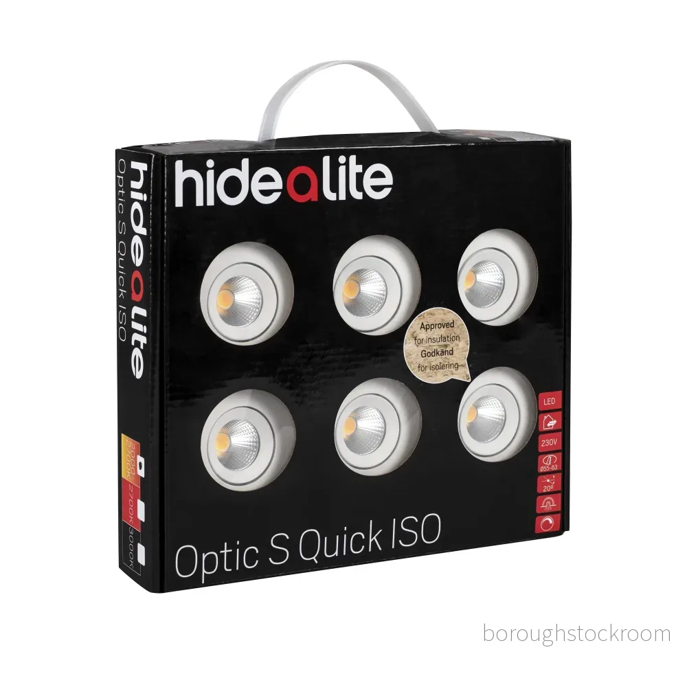 Hide-a-Lite Optic S Quick ISO 6p Vit 3000K 7392971139951